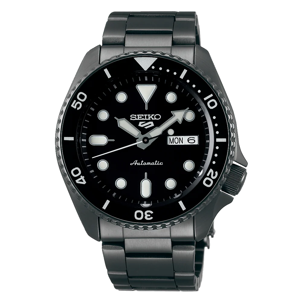 Black Seiko 5 Automatic