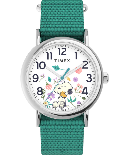 Timex Snoopy Mint Color Strap