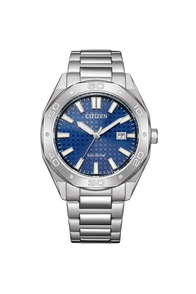 BM7630-80L Stainless Blue Dial Citizen Eco Drive