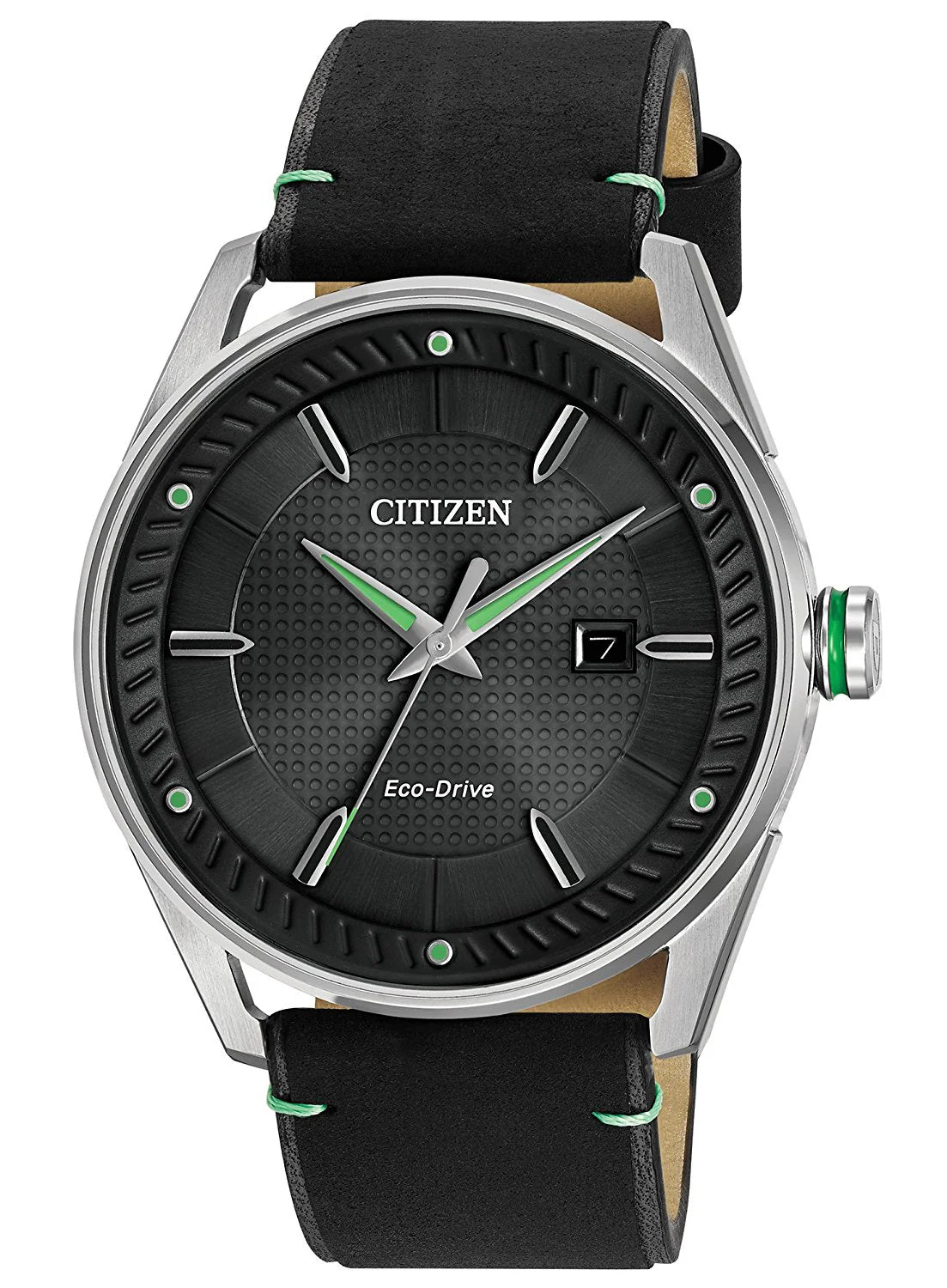 Citizen Mens Eco-Drive Green Hands