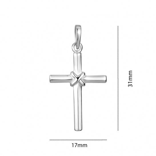 DJ93107P/4RH 925 Cross Pendant