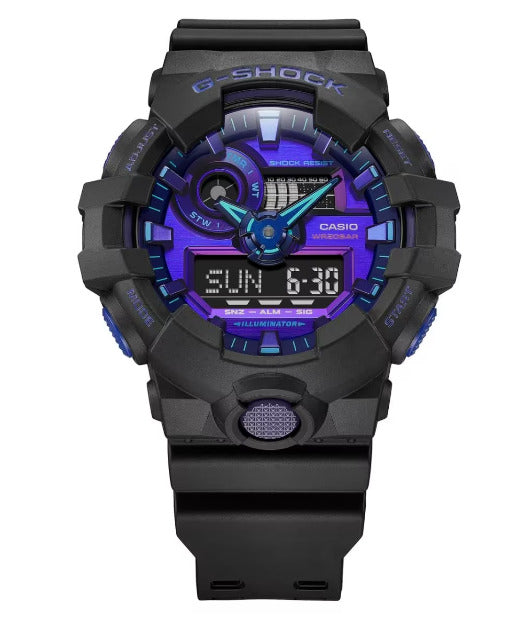 ga-700vb-1acr G Shock 20 bar Violet