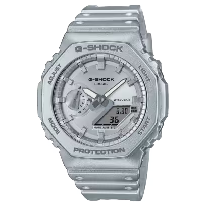 GA2100FF-8A Silver G Shock Watch