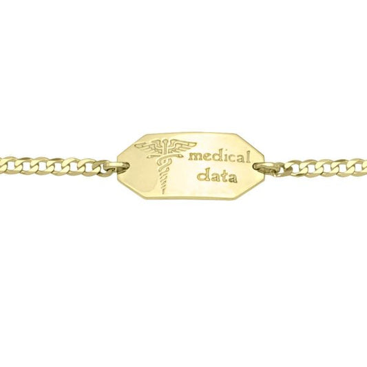 N7102 10kyg Ladies Medic Alert Bracelet