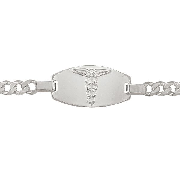 N7218 925 Medic Alert Bracelet 8"