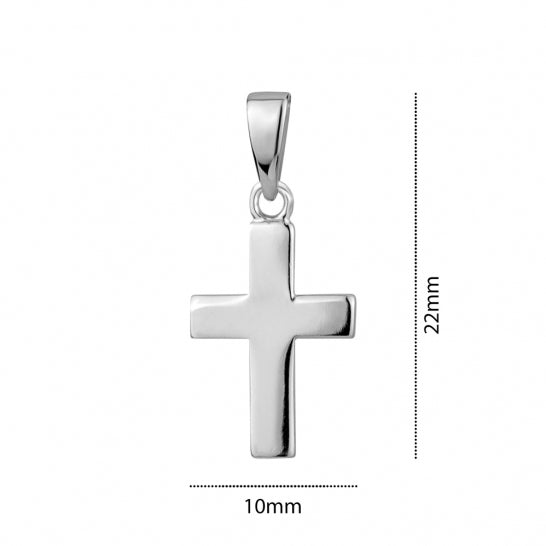 PC6167 925 SILVER CROSS