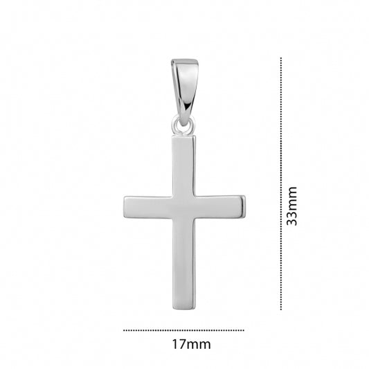 PC976 925 Silver Cross