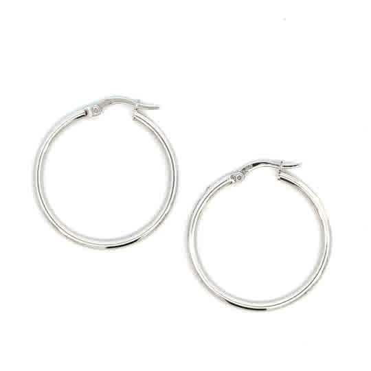 ZS-SS230 925 30mm plain hoop