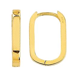 TECA287 10k Rectangle Hoops