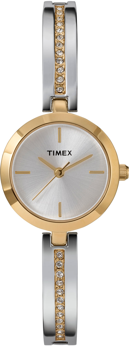 TW2W962009J- Two tone Crystal band Timex