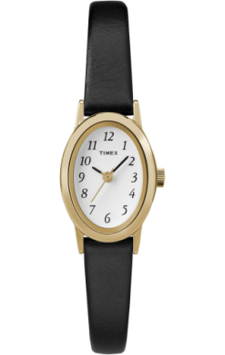 T219129J- Timex Cavatina 18mm Leather Strap Watch