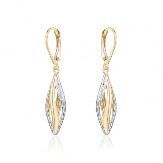 z-5008 10Kyw Dangle Earrings